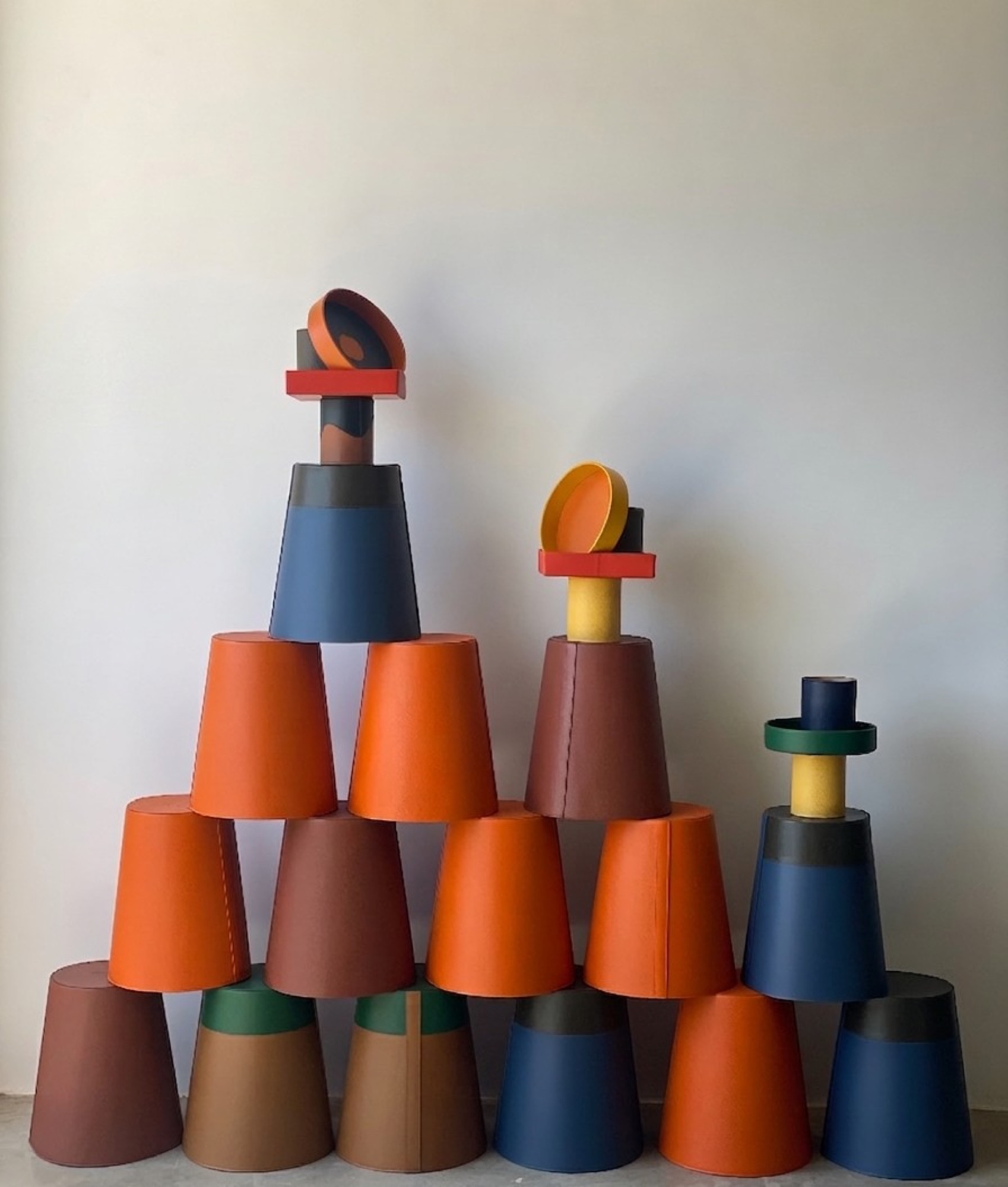 Leather Baskets — 5