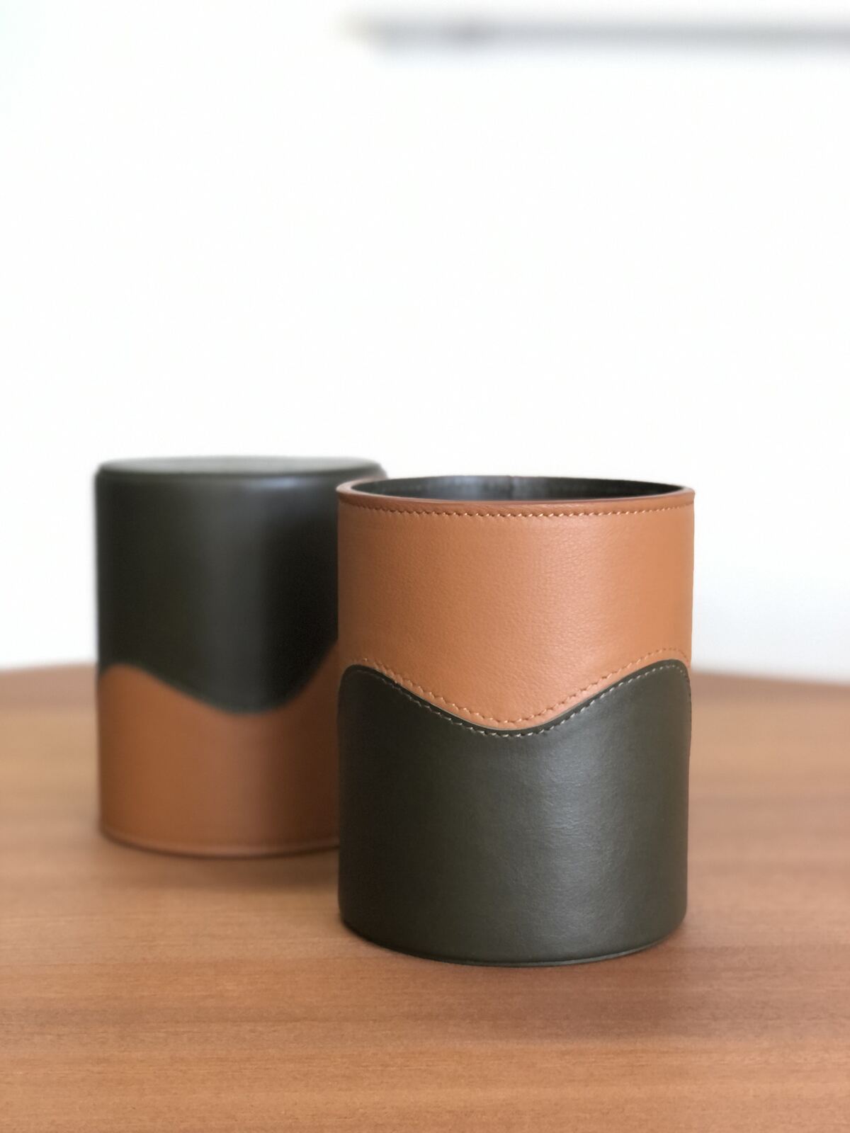 Leather Pots