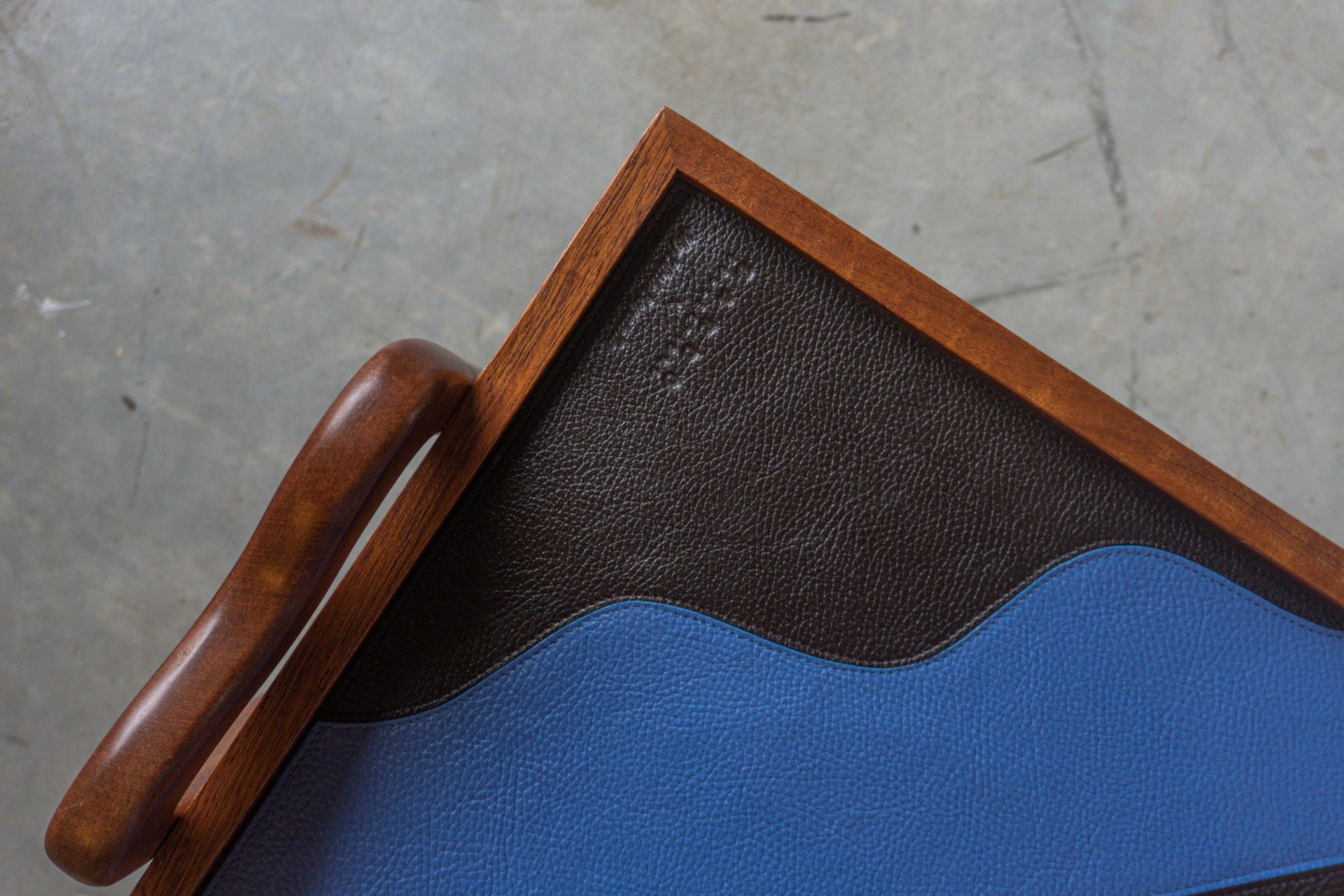 Table AA Square:  Leather — 5